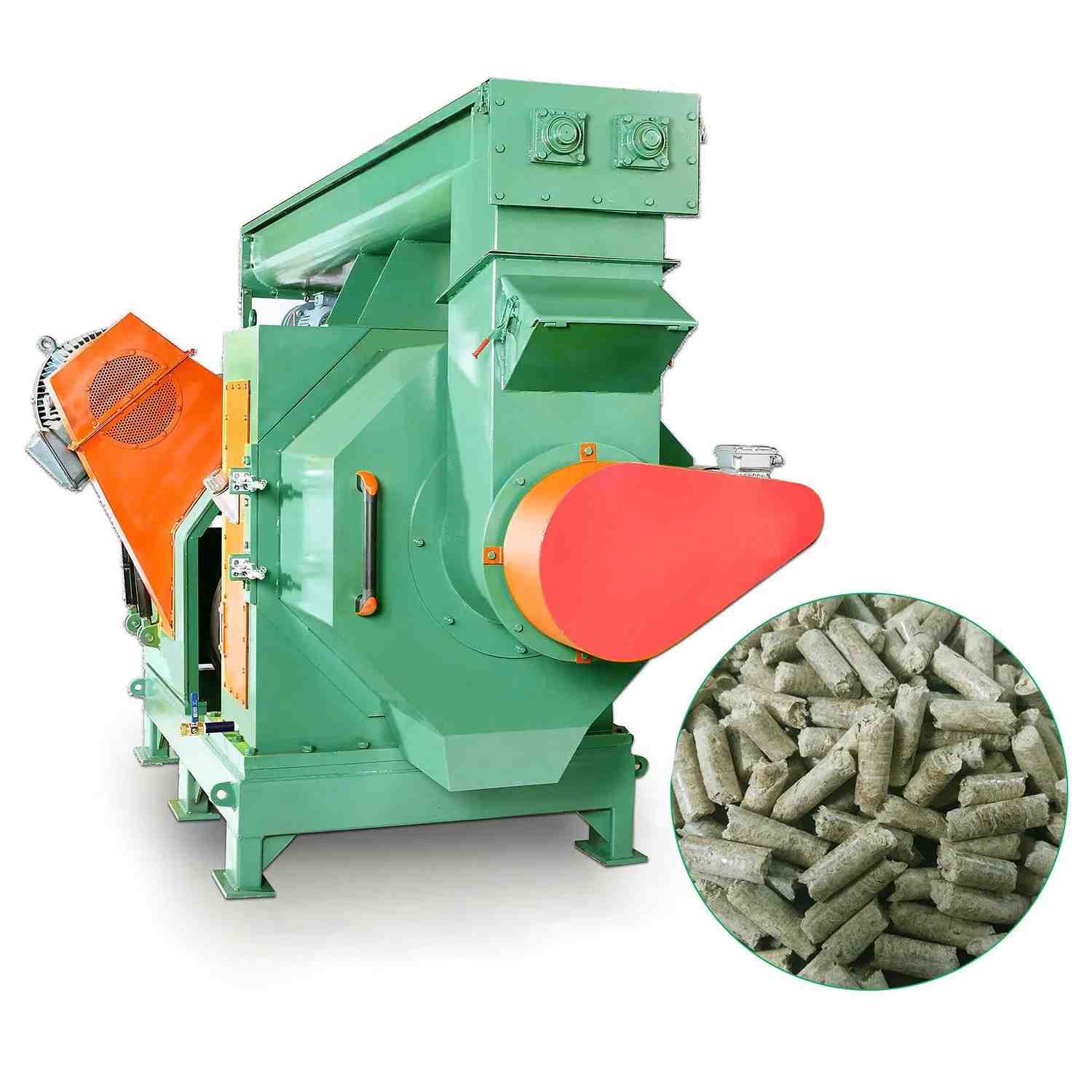 Máquina Industrial de Prensa para Pellets de Madera para Combustible de Biomasa