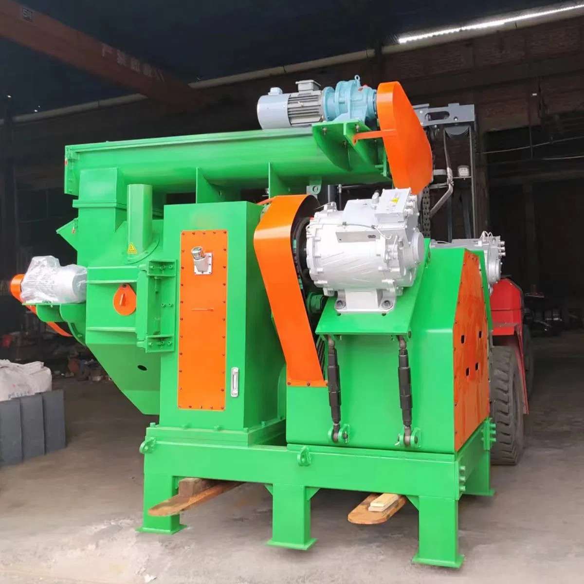 Máquina Industrial de Prensa para Pellets de Madera para Combustible de Biomasa